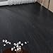 ATOPOSE Black Peel and Stick Floor Tile Waterproof | 18 - Pack 27 Sq.Ft | Wood Vinyl Flooring - Nero | Easy DIY Installation for Living Room Kitchen Tool Storage Rental Friendly Basement
