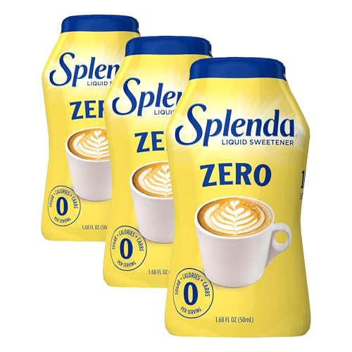 Image of SPLENDA Zero Liquid No Calorie Sweetener, Original 1.68 Fl Oz (Pack of 3)