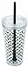 Copco 2510-0432 Minimus Tumbler with Straw, 24-Ounce, Black Dots