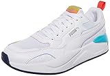 Puma White-Puma White-Scuba Blue-Poppy Red
