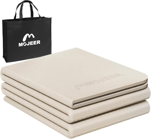 ヨガマット 折りたたみ 幅広 6mm トレーニングマット ストレッチマット 軽量 初心者 TPE素材 183×61×0.6cm ストレッチマット コンパクト 滑り止め トラベル 持ち運び用収納袋付き ピラティス/ヨガ/ホットヨガ/ストレッチ/マッサージ/筋