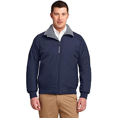 Port Authority Challenger Jacket. J754, True Navy/Grey Heather, L Cover