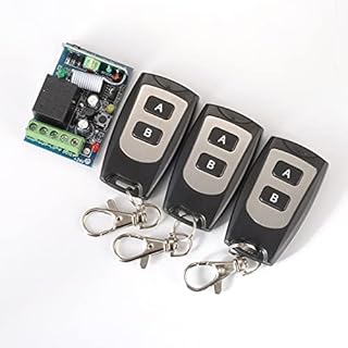 LED Light Lamp Remote Switch 12V DC Remote ON Off Lighting Switch Receiver 3 Transmitter 1CH Relay Digital Switch 315 433.92MHZ