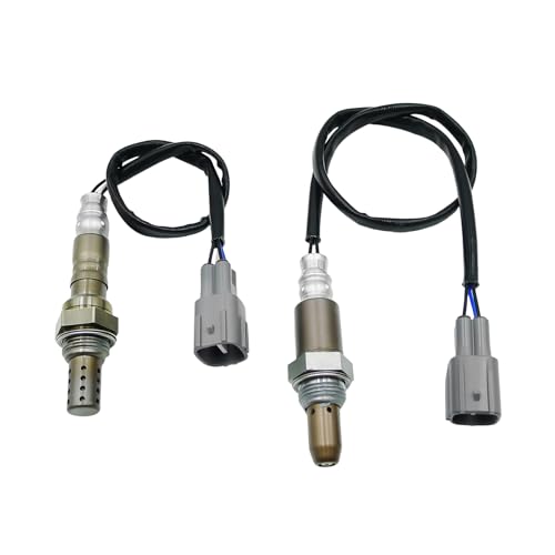 Oxygen Sensor Upstream Downstream 2Pcs: Fit for Toyota Camry 2004 2005 2006 2007 2008 2009 2010 2011 2.4L, RAV4 2006 2007 2008 2.4L, Replaces 234-9049 234-4622