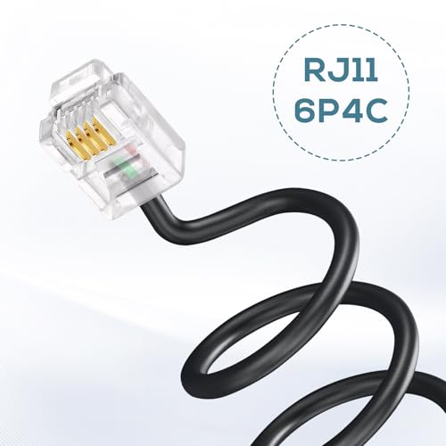 Adaptador RJ11 a USB PLEASANTLY 30cm miniatura 3