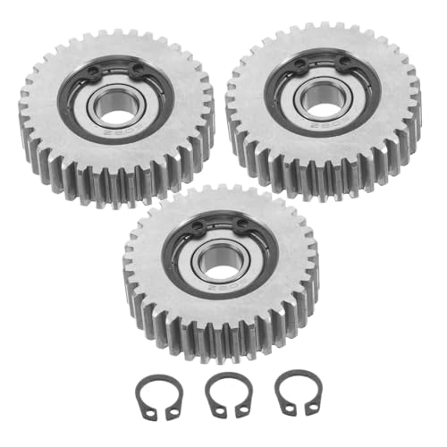 FELTECHELECTR 3 Pack 36 Tooth Electric Bike Gear Motor Steel Gear Planetary Drive System Easy Assembly for Scooters Bicycles