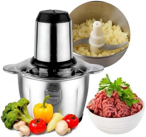 Processador Triturador de Alimentos Multifuncional 3 litros em In...