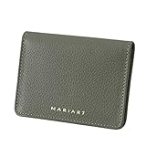 Carteira Feminina de Couro Bovino Legítimo p/Cartões, CNH e Cédulas Dobradas Mariart 674 (Army)