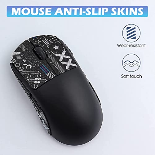 Image of Verilux Mouse Grip Tape for G Pro Wireless Anti-Slip Non-Fading Gaming Mouse Skin Sweat Resistant