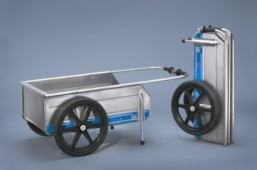 Foldit Collapsible Beach / Utility Cart Colors: Blue with Blue