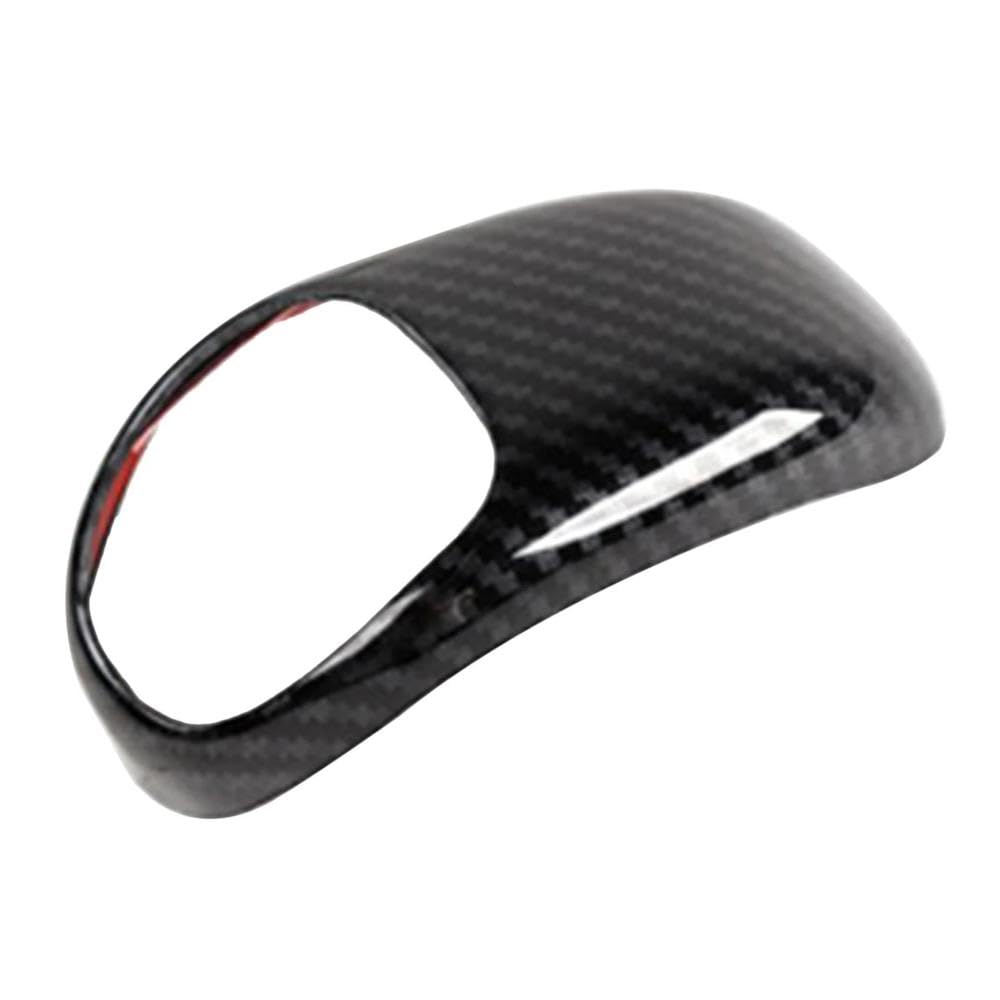 HYASDBWE for Jeep for Grand Cherokee 2014-2015 Carbon Fiber Gear Shift Knob Shifter Lever Cover Trim Decoration ABS Gear Shifter Parts