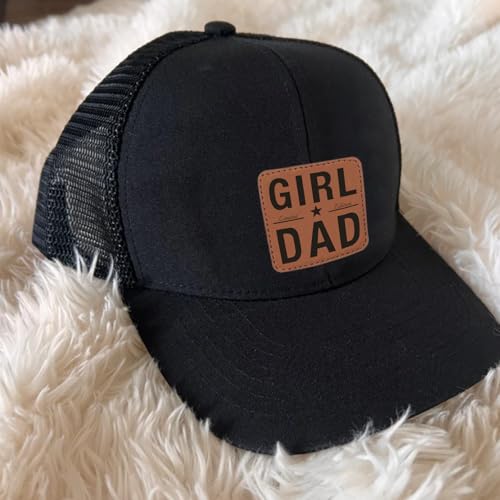 Image of Girl Dad Hat for Men,Girl Dad Gifts Fathers Day Birthday Christmas for Dad Trucker Hat Baseball Caps