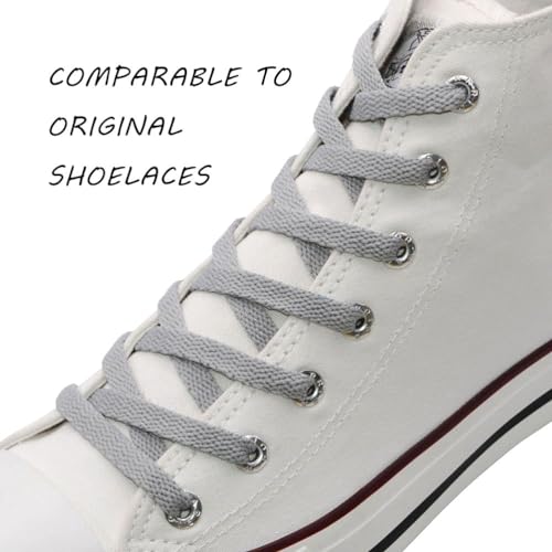 Image of VSUDO Flat Sneaker Shoe Lace, Flat Shoe String for Sneaker, Athletic Shoelace