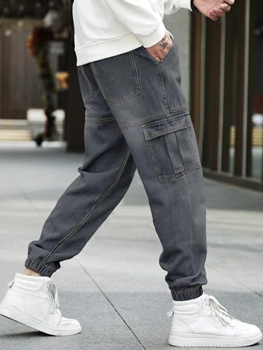 Image of Noble Monk Men's Denim Jeans | Stylish Casual Wear | Stretchable Cotton Trousers | Comfortable Everyday Pants | Travel, Outdoor & Streetwear
