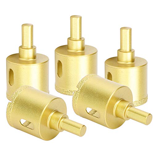 Set de 5 brocas diamantadas de 38 mm para mármol y vidrio miniatura 5