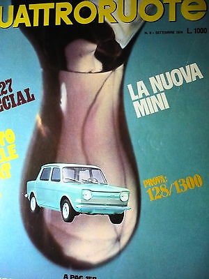  Quattroruote 225 set \'74, Simca 1000, Citroen CX, Fiat 131, FF06