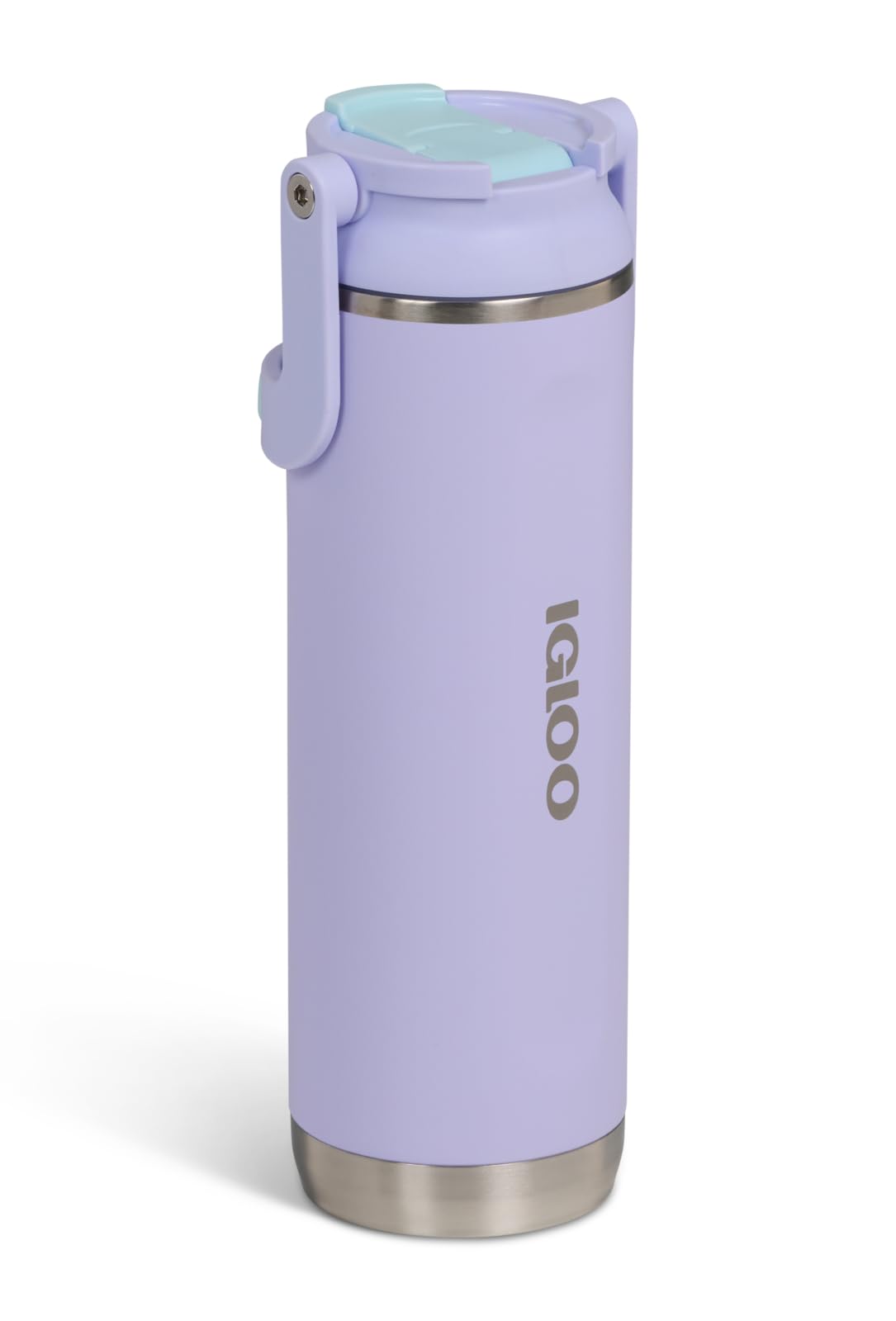 IGLOO Thermoflasche Sipper 20 – isolierte Edelstahl Trinkflasche 0,6 L, auslaufsicher, doppelwandig, ideal für Schule, Büro, Sport, Outdoor – robuste wiederverwendbare Flasche