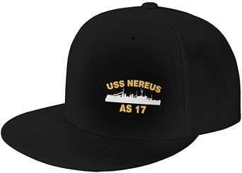 USS NEREUS AS 17 Flag Baseball Caps Denim Hats Cowboy Knit hat Fishermans hat