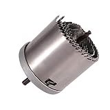 Scie cloche de charpentier - largement utilisée dans la perforation de haut-parleurs de bricolage, la perforation légère, la perforation du bois, la perforation de panneaux en plastique, etc., scie cloche de menuisier