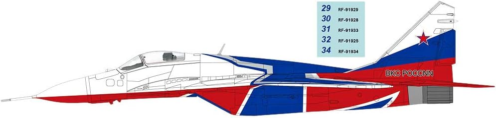 ホビーマスター 1/72 MiG-29 ファルクラム アクロバットチーム