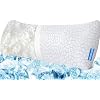 QUTOOL Memory Foam Pillows 2 Pack, Gel Pillows Standard Size Set of 2, Luxury Cooling Body Pillows for Adults