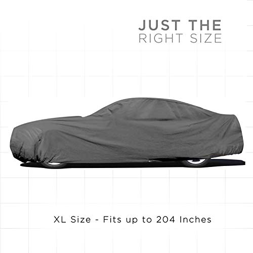OxGord 4-Layer Full Car Covers for Automobiles - X-Large Ind