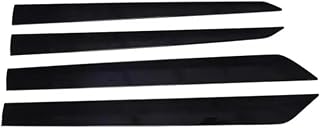 4pcs/Set ABS Chrome Car Side Skirt Bumper Side Door Body Trim Cover Compatible for Toyota Sienna 2021 2022 2023(ABS Carbon Fiber)