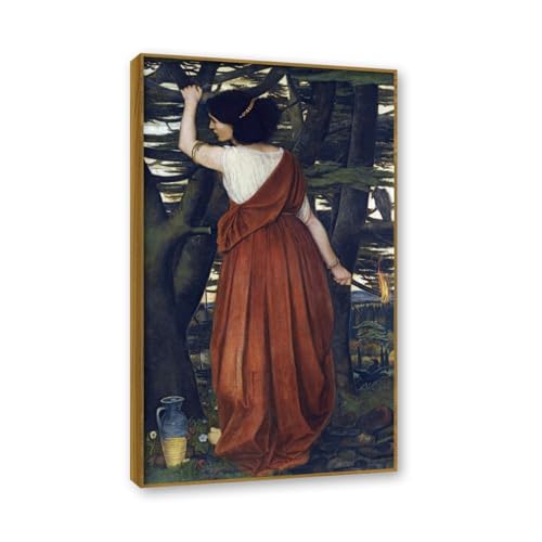 Tableau religieux Sans titre 08 célèbre impression sur toile 30x51cm cadre doré