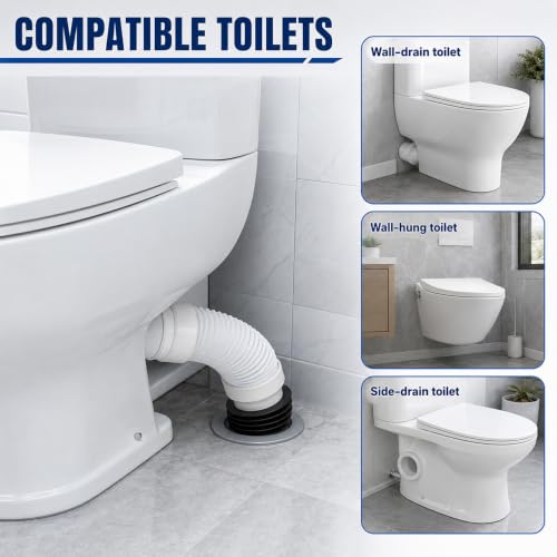 Pipe flexible WC ajustable pour résoudre les problèmes d'alignement - 7
