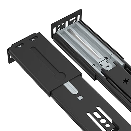 Image of LONTAN Black Rear Mounting Brackets for 1.77 Inch 45mm Slides (10 Pairs)