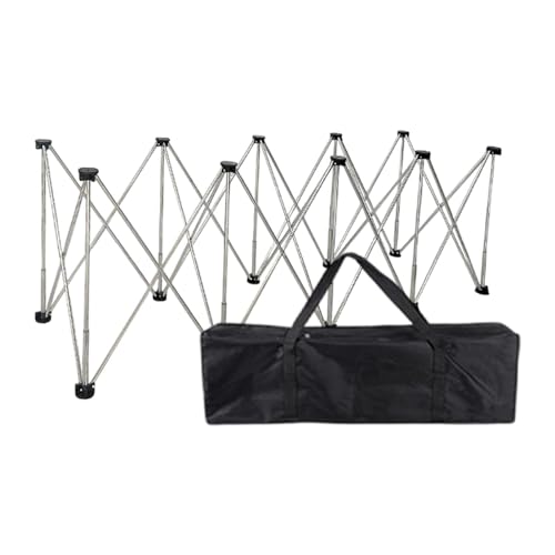 Soporte de trabajo plegable con patas telescópicas y stand multifuncional de acero