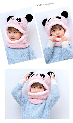 WSLCN Conjunto de cachecol infantil unissex para meninos e meninas, A, M (5-10 Years)