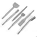 Chisel Point Bit Set Drill Chisel Set Concrete Wall Drilling Tool Carbide Tipped Bits 40CR for Wall Tile Cement Removal Brick Masonry