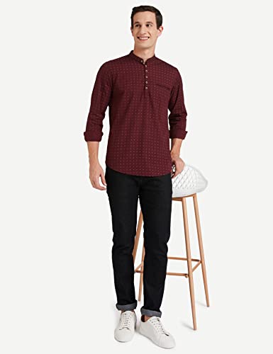 Image of Diverse Men's Cotton Slim Kurtas