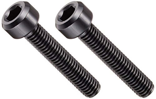 DURA-BOLT(デュラボルト) キャップボルト M5x25mm アルミ ブラック 2本 DB5025BK