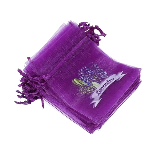 Bolsas de almacenamiento Happyyami 20 piezas lavanda miniatura 1
