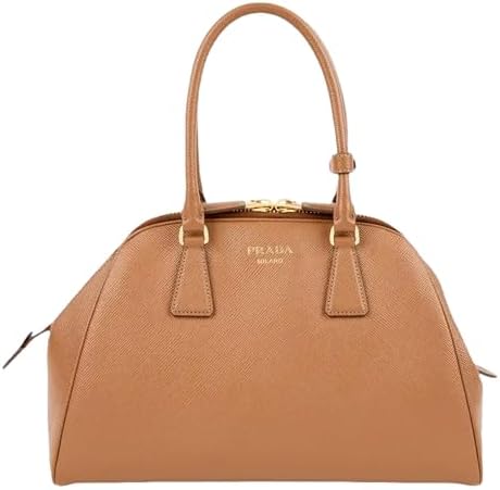 Prada New Saffiano Leather Soft Calfskin Top Handle Handbag Mediu...