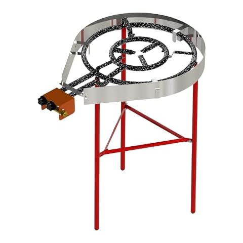 Machika Camp Stove Windscreen | Stainless Steel Cooking Windshield | Stove Windshield for Outdoor Cooking | Lightweight | Rust-proof | Ideal for Gastronomy Events and Catering | Easy Assemble Cover