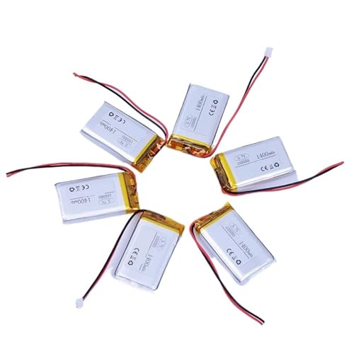 Batería 103050 3,7V 1400mAh acumulador recargable li-po de repuesto lote de 10