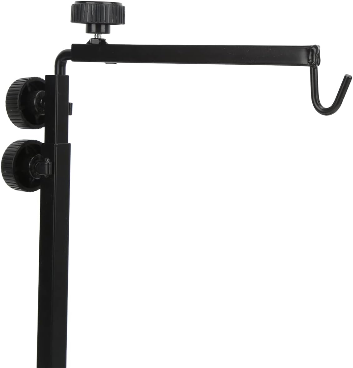 Reptile Heat Lamp Stand, Adjustable Height Iron Holder, Fits Lampshades 23–95cm - Stable Screw Lock, Easy Mount, Ideal for Lizards Turtles Snakes Amphibians