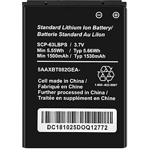 HANTOLK SCP-63LBPS SCP-69LBPS Battery Replacement for DuraXV E4520 DuraXA E4510 DuraXE E4710 Cover