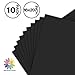 Mat Board Center, 10 Pack 16x20 Black Uncut Mat Boards/Backing Matt Boards for Crafts, Frames, Photos and More
