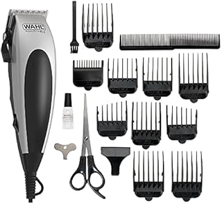 Wahl Vogue Corded Hair Clipper, Hair Clippers for Men, Home Hair Cutting, Mens Clipper Set, Male Grooming Kit, Mains Powered Clipping, Precision Cutting Blades