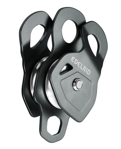 EDELRID Poulie Pike Rescue Double solution pour mouflage et levage lourd