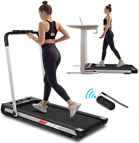 FYC Under Desk Treadmill – 2 in 1 Folding Treadmill for Home 2.5 HP, Installation-Free Foldable Treadmill Compact Electric Running Machine, Remote Control & LED Display Walking Running Jogging for Home Office Use FYC Under Desk Treadmill – 2 in 1 Folding Treadmill for Home 2.5 HP, Installation-Free Foldable Treadmill Compact Electric Running Machine, Remote Control & LED Display Walking Running Jogging for Home Office Use