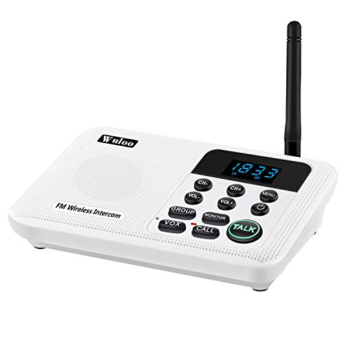 Image of Expandable for Wuloo Intercoms Wireless for Home WL888, 1 Mile Range 22 Channel 100 Digital Code (Only 1 Unit for Expandable The Original intercom System, CAN NOT Work Without Other Units)