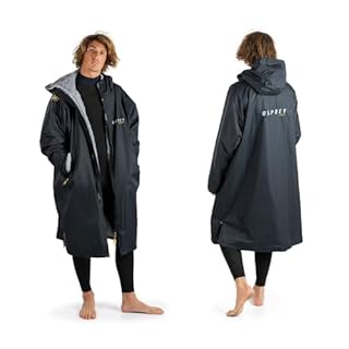 Osprey Changing Robe for Kids and Adults, Waterproof Changing Robe, Swimming and Beach, Unisex, Black