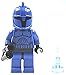 Produktbild LEGO Star Wars Figur - Senate Commando mit hellblauem Kristall & Waffe - genau wie abgebildet