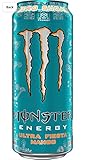 Monster Energy Ultra Zero Sugar Energy Drinks 16 ounce cans (Ultra Fiesta, 12 Cans)