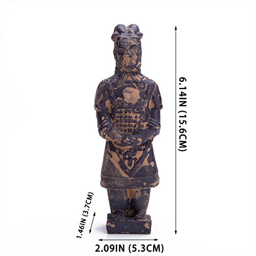 Thy Collectibles Antique Reproduction Qin Dynasty Terra Cotta Warrior Collectible Statuette Small 6" #TOP2